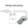 Electric Ring Time Bell Electric Bell Non Sparkling External Beat