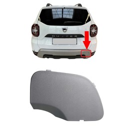 appRUN Rear Bumper Tow Bar Hook Cap Grey For DACIA Duster II 2017 on 511656133R