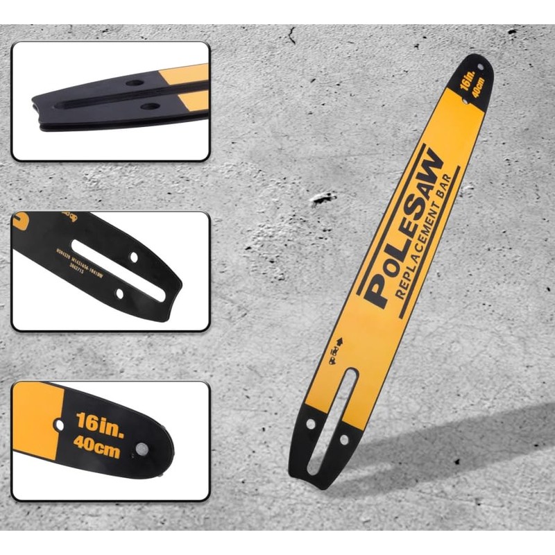 Raneped DWZCSB16 16 in. Chainsaw Replacement Bar for DEWALT DCCS670