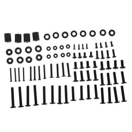 Zerodeko 88pcs Wall Mount Tv Bracket Screw Kit Screws for Robust and Elegant Design for Home Entertainment Setup Compatible with Various