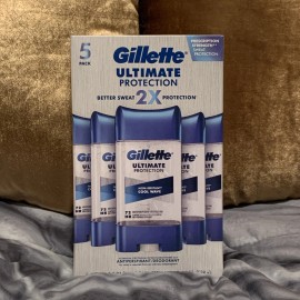 Gillette 🔥Daily Essentials Gillette 5pack Ultimate Protection Antiperspirant 3.8oz NEW