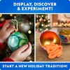 Blue Marble Science Surprise Christmas Ornaments – 4 Ornaments with