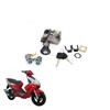 NBVLKH Motorcycle Electrical Ignition Switch Seat Key Lock Set for