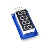 CANADUINO® 3 x LED 7-Segment Display, 4 Digits, Serial Interface,