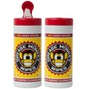 Grease Monkey Wipes Multi-Purpose, Heavy Duty Cleaning Wipes Canister, 25-Count,