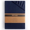 DecoKing Fitted Sheet Super King 100% Combed Cotton Soft Jersey