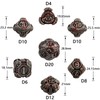 Dice Polyhedral Dice Polyhedral Dice 7pcs D20 D12 D10 D8