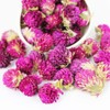 Goofoo Dried Gomphrena Globosa Buds Flower Herbal Loose Leaf Tea,