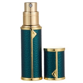 AsaNana AsaNana Perfume Atomiser, Refillable & Travel Size Perfume Bottle, Leaking Proof,Bottom Pump without Funnel, Luxurious Small women and men, 5ml (Dark Green)