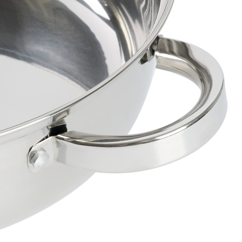 Oster Sangerfield 11-Inch Stainless Steel Everyday Cookware Pan with Steamer
