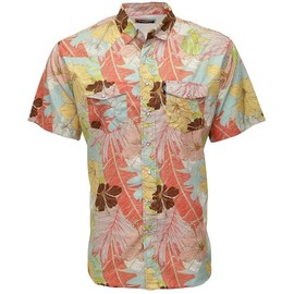 HOOEY Men's Floral Print Sol Shirt Multi XL