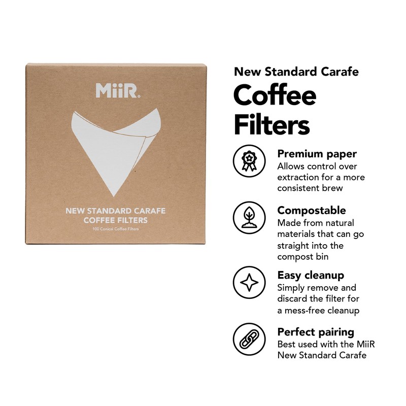 MiiR New Standard Carafe Cone Coffee Filters