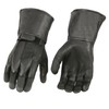 Milwaukee Leather SH864 Men's Black Deerskin Unlined OR Thermal Lined