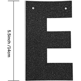 Glittering 18th Birthday Banner – Sparkling Decorations for Your Special Day! Perfect for Boys and Girls Birthday Celebrations（Black）