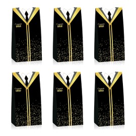 50 Pcs Congrats Grad Candy Boxes, Black Suit Style Graduation Party Favors, Graduation Decorations for 2025, PROM NIGHT Treat Boxes for Candy & Small Gifts