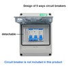 Circuit Breaker Box PC IP65 Waterproof 5 Way Transparent Cover