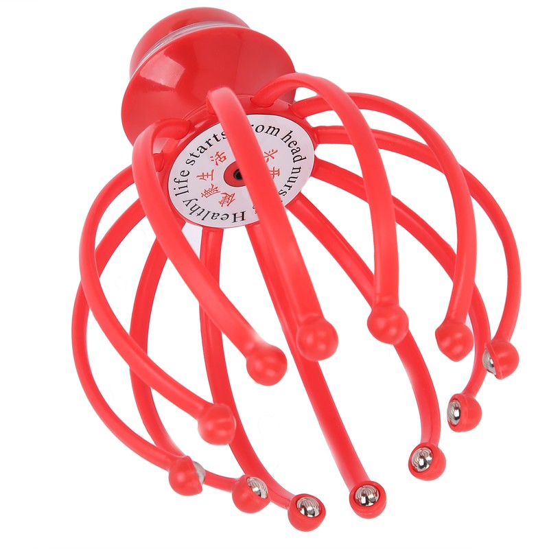 12 Claw Electric Scalp Massager Rechargeable Vibrating Head Massager Tool