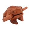 Hsthe Sea Mini Wooden Croaking Frog, Fair Trade Percussion Instrument,