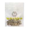 M8 Flange Nuts, 304 Stainless Steel M8-1.25 Serrated Flange Hex