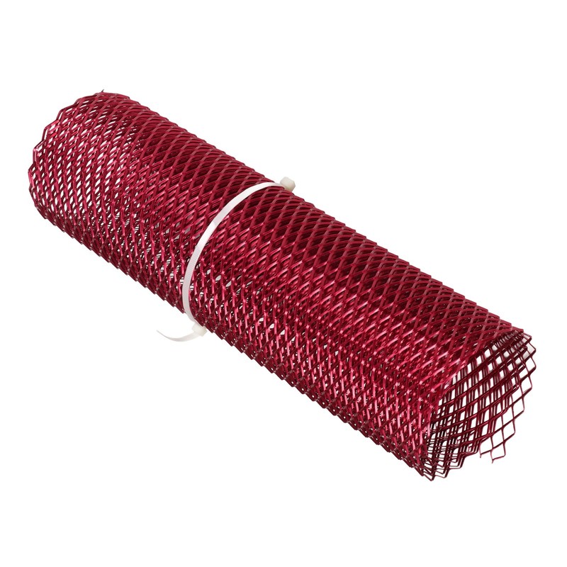 Car Front Center Grid Grille Rhombic Mesh Stable Structure Aluminum