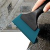 Guard-Up Fixed Squeegee Rubber Scraper (Blue) for Sheet/Film Application Rubber Scraper 2ea