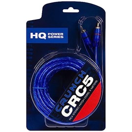 Crunch CRC5 RCA Cable 5.00 m [2 x RCA RCA Male to 2 x RCA RCA Male]