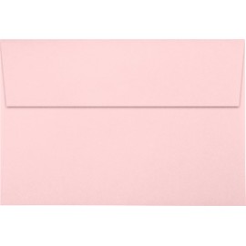 A8 Invitation Envelopes w/Peel & Press (5 1/2 x 8 1/8) - Candy Pink (50 Qty) | Perfect for Invitations, Announcements, Sending Cards, 5x7 Photos | LUX-4885-14-50