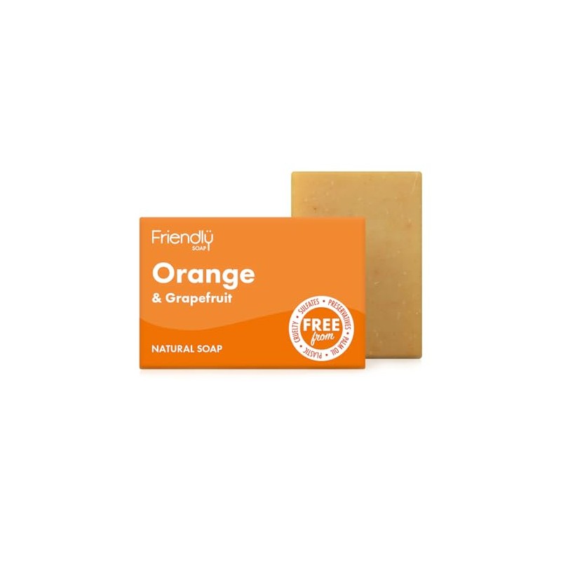 Orange & Grapefruit Soap 95g (Friendly Soap)