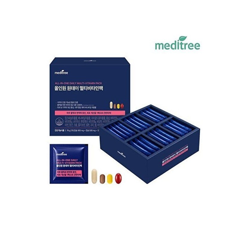 Meditree [Meditree] Meditree All-in-One One-Day Multipack 1 box (1 month)