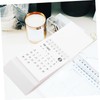 Ciieeo 4pcs Tiny Desk Calendar Mini Calendar Adorn Fresh Design