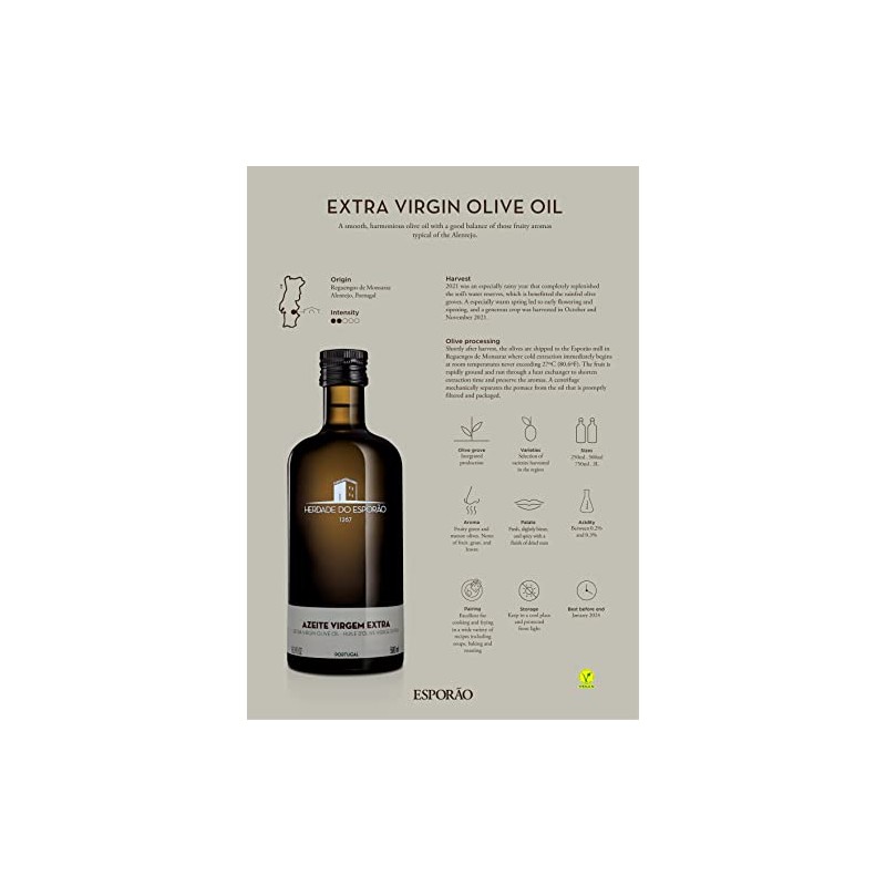 Herdade do Esporao - Extra Virgin Olive Oil - Azeite