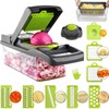 ADOV Vegetable Chopper, 14 in 1 Multi-Function Kitchen Mandoline Slicer,