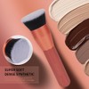 Daubigny Brocha Base Maquillaje Diámetro Superior Líquido Prémium Plana Profesional