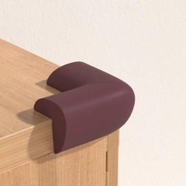10 pieces of anti-collision Angle protection foam children's table bed Angle protection cover anti-collision cover kindergarten Angle protection soft rubber thickened Angle protection (brown)