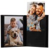 Neil Enterprises Inc. 4x6 Black Photo Album with White Stitching