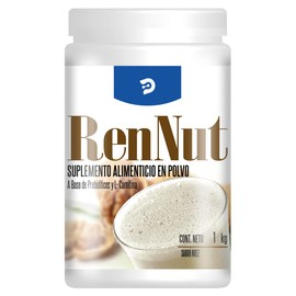 RENNUT, alto contenido de nutrientes esenciales, calorías y prebióticos. NUEZ