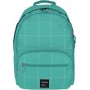 Grafoplás 37502336 Unequal Grid Collection School Backpack, Turquoise, 31.5 x