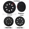 Hook and Loop Soft Sponge Cushion Buffing Backing Pads, 12.5
