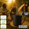 idea-station Plastic Camping Cups Set of 6 x 350 ml
