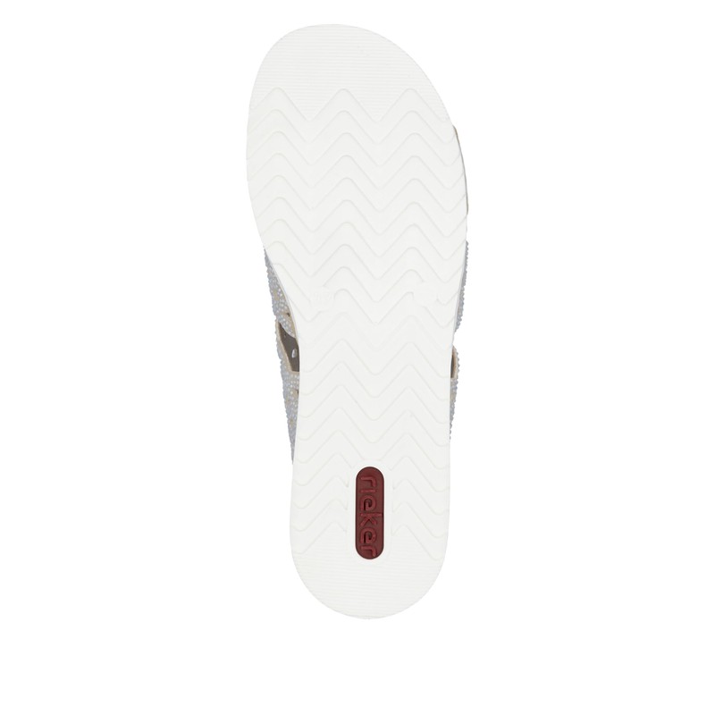 Rieker Women's V0689 Mules, beige, 38 EU