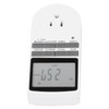15A LCD Display Energy Saving Timer Socket Outlet Home Appliances