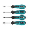 Magnetic U Fork Screwdriver, 4 Piece CRV Screwdriver Precision Screwdriver