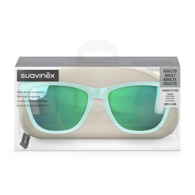 SUAVINEX Unisex Sunglasses, Green
