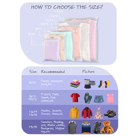 JinRuiKJ 100 Pack Clothes Packaging Bags for Shipping, 10x13'' Frosted Zipper Bag for Clothing Storage or Small Businesses, 3 Mil Thickened Plastic Frosted Bags with Vent Holes (M)