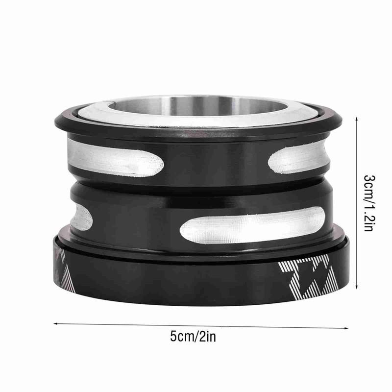 MEIJUN 44mm Bicycle Bike Electroplating Internal Sealed Bearing Headset (Black