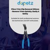 Dapetz ®235mm Pliers for Trim Clip Removal – Carbon Steel,