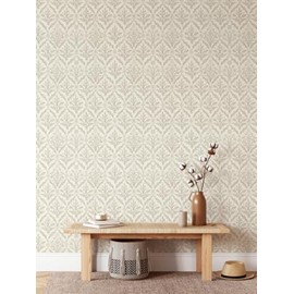 YXTII 17.3" × 78.7" Vintage Wallpaper Peel and Stick Self Adhesive Removable Neutral Wallpaper for Bedroom Drawers Cabinets