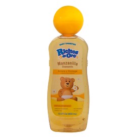 Ricitos de Oro, Baby Shampoo Cleansing and Lightening Baby Shampoo with Chamomile, Paraben Free, Hypoallergenic 2-Pack of 13.5 FL Oz Each, 2 Bottles