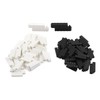 60pcs RC Car Barrier Black White RC Car Race Track