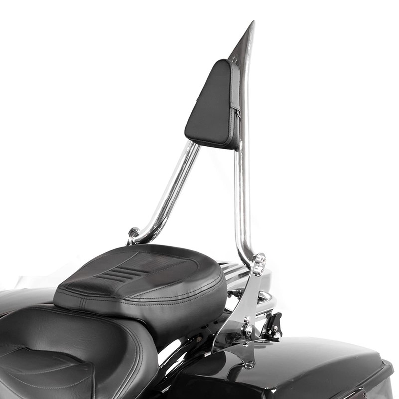 Mofun 27" Tall Passenger Backrest Sissy Bar 1.3" Fat Bar